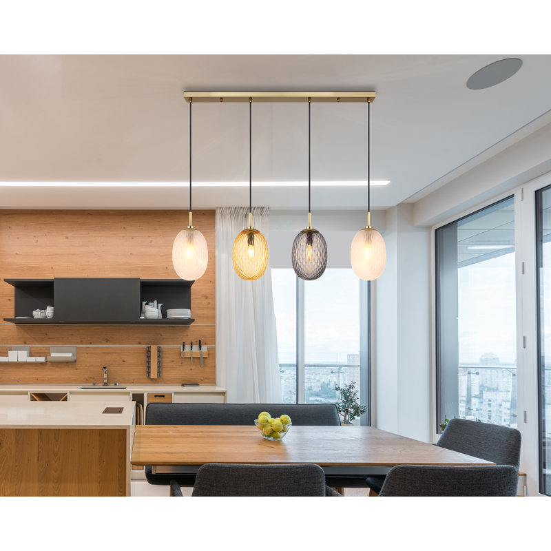 Beshoy 4 - Light Gold Pendant