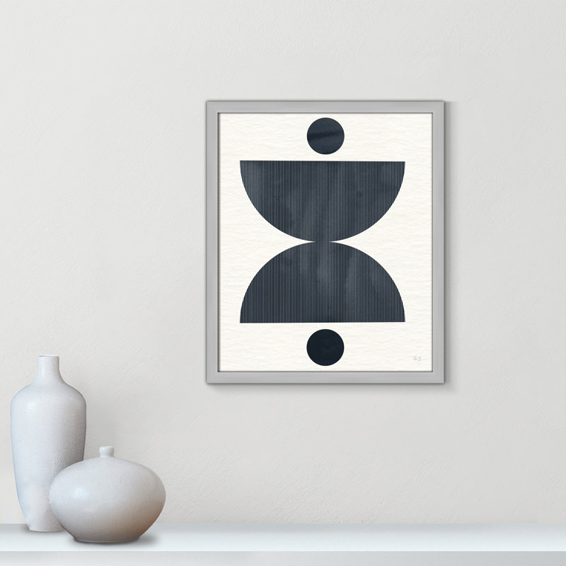 Eclipse II by Susan Jill, Matte Silver Framed, 19" H x 16" W x 0.75" D