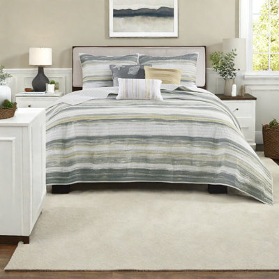 Reversible Bedding Sets Cotton Fill King Coastal Style For Modern Home