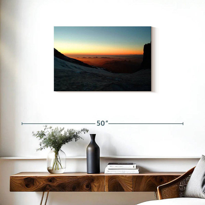Alvord Camp Schurman Sunrise, H 20 po x l 30 po