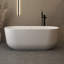 Baignoire de trempage autoportante 59 po en acrylique