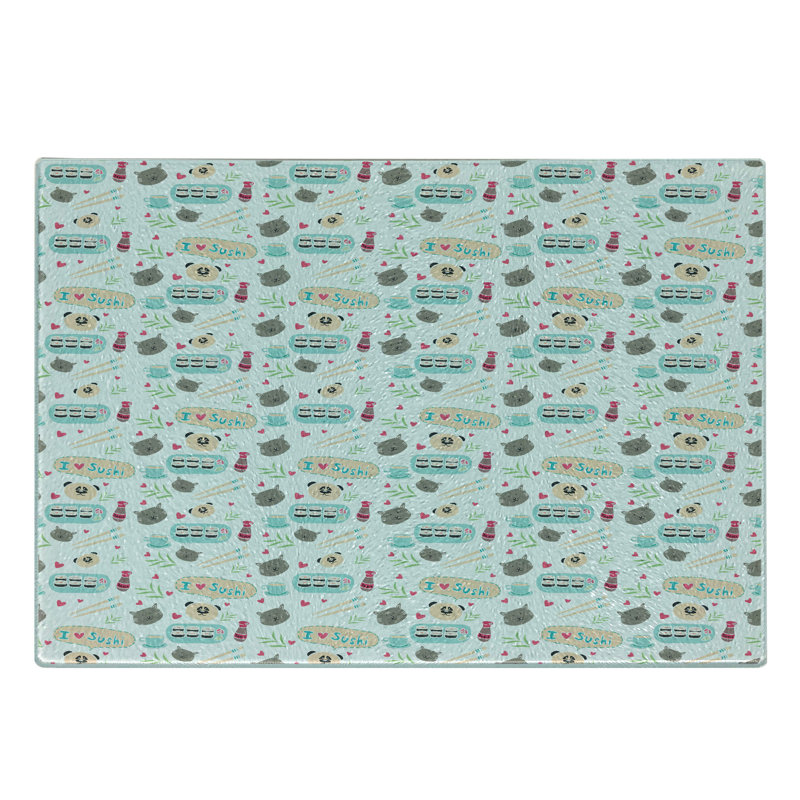 Planche à découper pour chat en verre East Urban Home