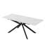 Extendable Dining Table Black With Desktop-370463819