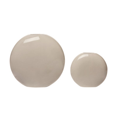 Ensemble de 2 vases de table en terre cuite 2 pièces