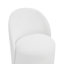 Chaise d'appoint rembourrée avec roulettes Sharlene-115308853