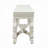 Adara Transitional Antique White Sofa Table
