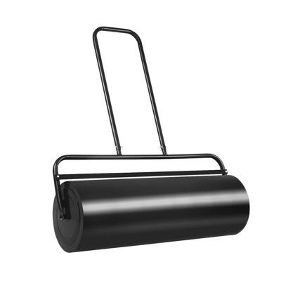 Metal Push Lawn Roller,13-Gallon Water Sand Filled