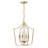 Ilvo Metal 4-Light Candelabra Chandelier