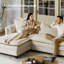 Esteban 187.96cm W Modern 2 Seater Sofa with Elephant Ear-Shaped Armrests-1787764944
