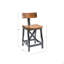Tabouret de comptoir avec dossier