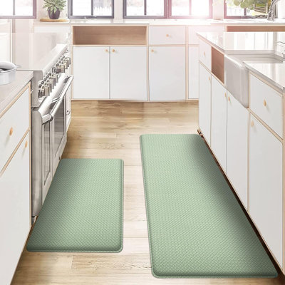 Ensemble de 2 tapis de cuisine anti-fatigue