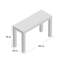 Munnar 118cm Solid Wood Console Table-6843302