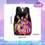 Sac à dos Kpop Demon Hunters pour décoration d'anniversaire d'enfant, dimensions : 42 x 29 x 12 cm. Sac d'école avec imprimé de personnages Kpop.