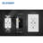 15 Tamper Resistant Decorator Outlet with USB Port-61802614