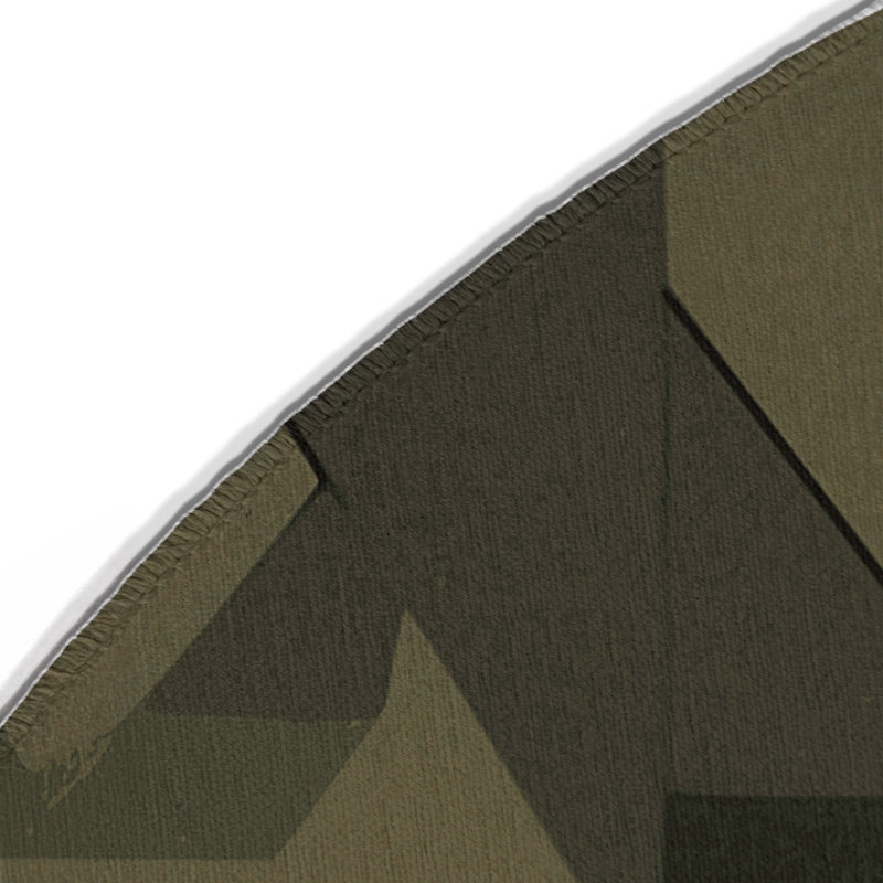 Tapis intérieur et extérieur Ops Wave, Rond 5 pi