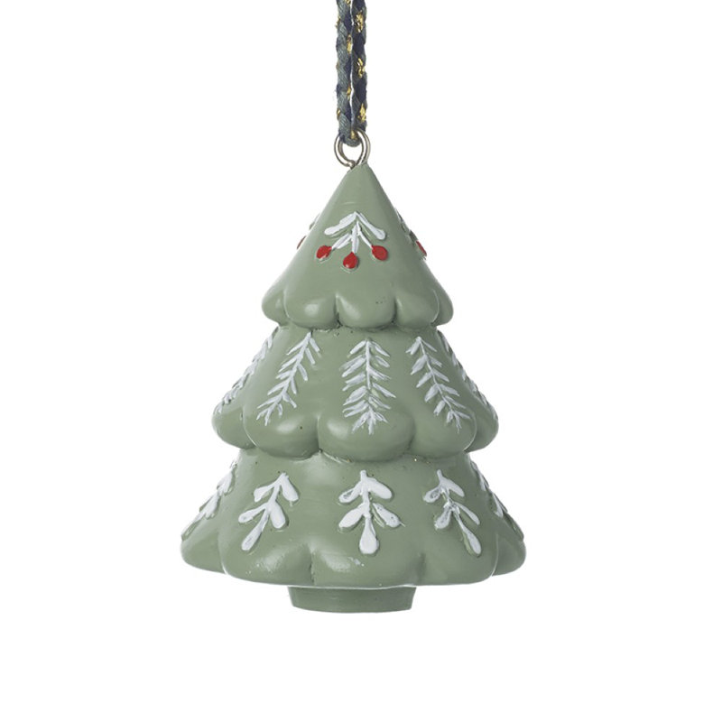 6cm Resin Holiday Shaped Ornament