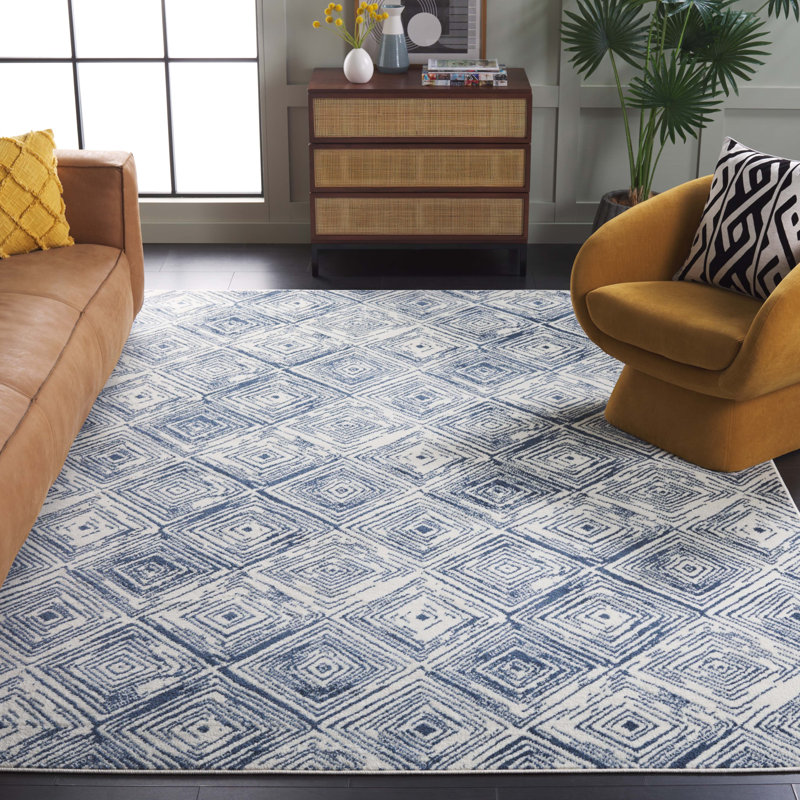 Pyramid Performance Geometric Rug, Rectangle 8' x 10'