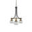 Ottavia Paramount 3 Light Downlight Chandelier With 6" Ribbed Glass-1461874988-1444260724