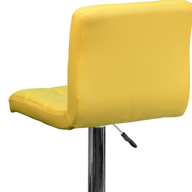 Tabouret de bar Leonardo, Jaune