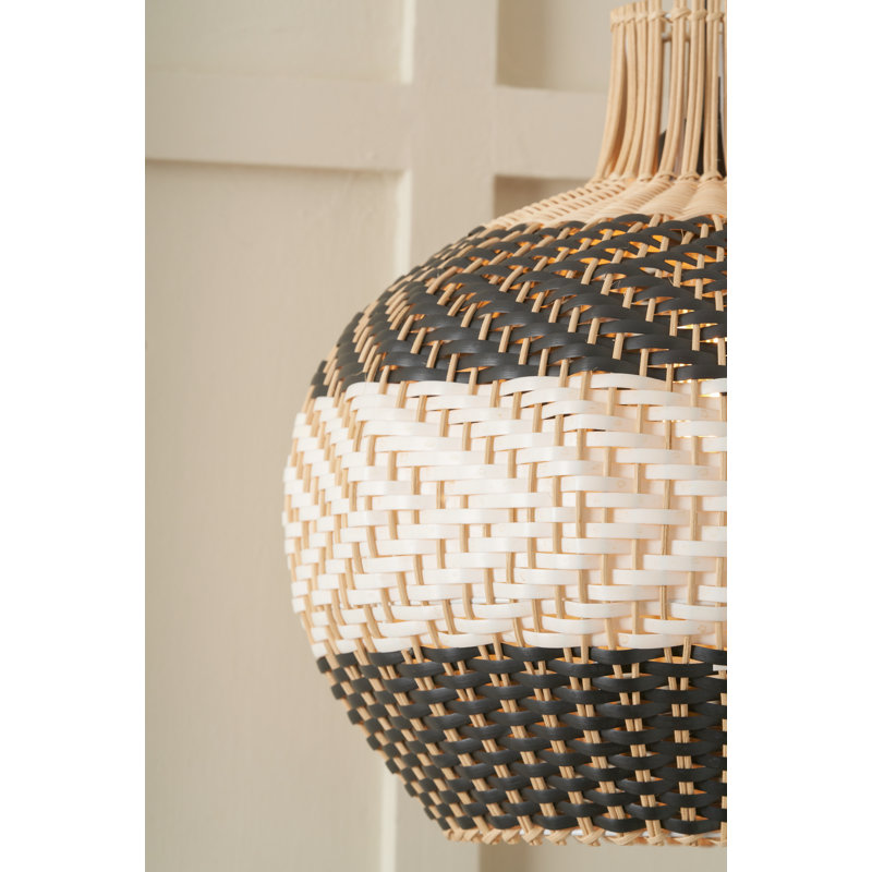 Faolan 1 - Light Matte Black Sphere Pendant