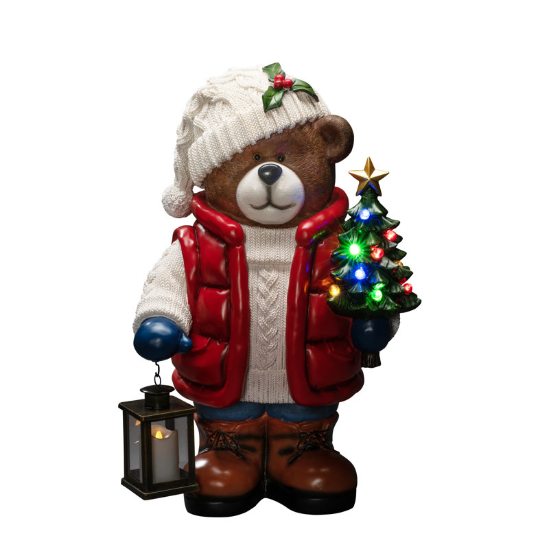 Christmas Bear Decorative Accent