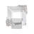 Eva LED Flush Mounted Sconce