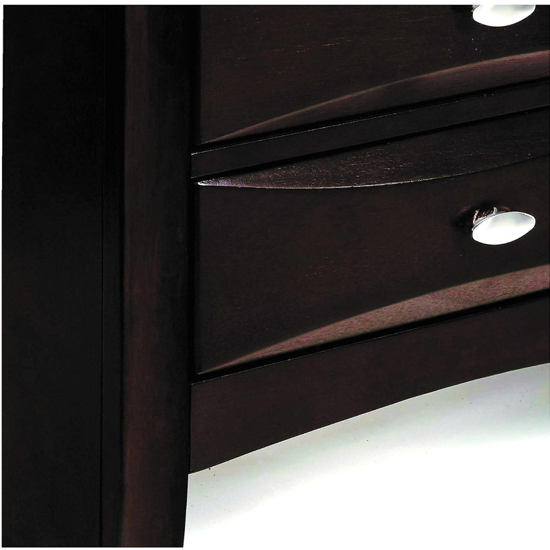 Espresso 2-drawer Nightstand, Espresso