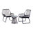 MILAN 3PC CHAT SET