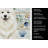 Cream Samoyed Coastal Sea Glass Kitchen Towel-871464356