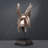 9.45 inches Height Cold Cast Bronze  Norse Winged Helmet of Odin Bronze Finish Figurine