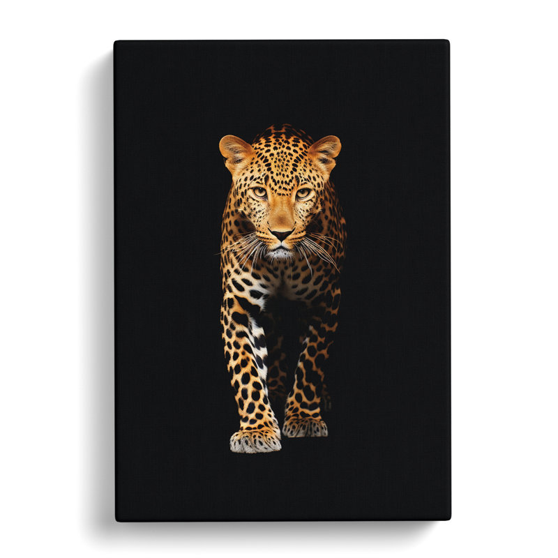 Leopard Minimalism No.2 - No Frame Print, 60cm H x 40cm W x 3cm D
