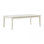 Witzy Dining Table, White Oak Solid Poplar Wood, 72-90 Inch Extendable Rectangular Top