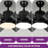Wrought Studio™ 66 Inch Ceiling Fan With Light 6-Blade Modern Smart Reversible Ceiling Fan-1284665436