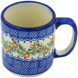 Elegant Garland Stoneware Coffee Mug