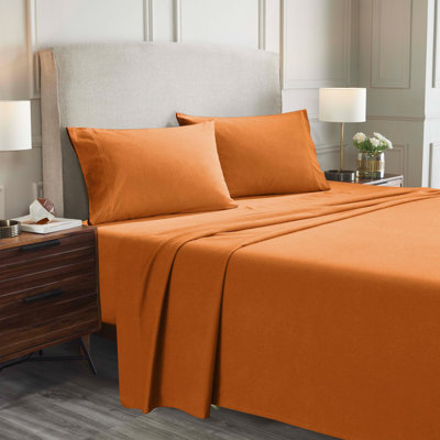 Ensemble de draps 100% flanelle toutes saisons