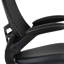 Mid-Back Mesh Ergonomic Drafting Chair with Adjustable Foot Ring and Flip-Up Arms-1993760287