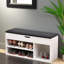 Entryway Shoe Storage Bench, Shoe Rack, Shoe Organiser, Hallway Furniture-97414033-97414032