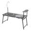 Table de camping portative pour barbecue