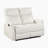 Dobroyd 50.5" Modern & Contemporary Faux Leather Manual Double Reclining Loveseat with Space-Saving Wall-Hugger Design & Integrated Magazine Pockets