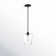 Breena 1 - Light Black Single Pendant