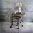 Vintage Oak Finish Nesting Table Set