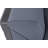 Light Blue Genuine Leather Chair with Adjustable Headrests-50816703