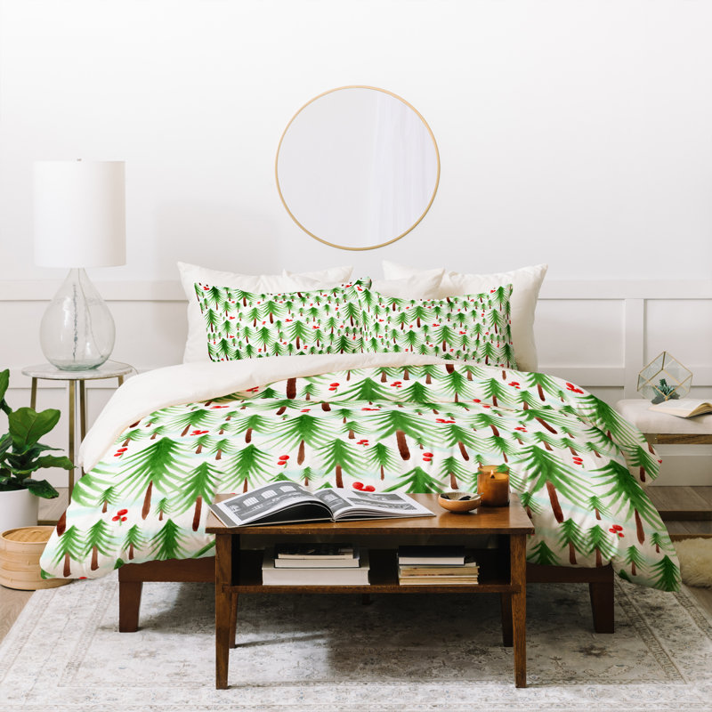 Modern & Contemporary Polyester Comforter, King Comforter + 2 King Shams