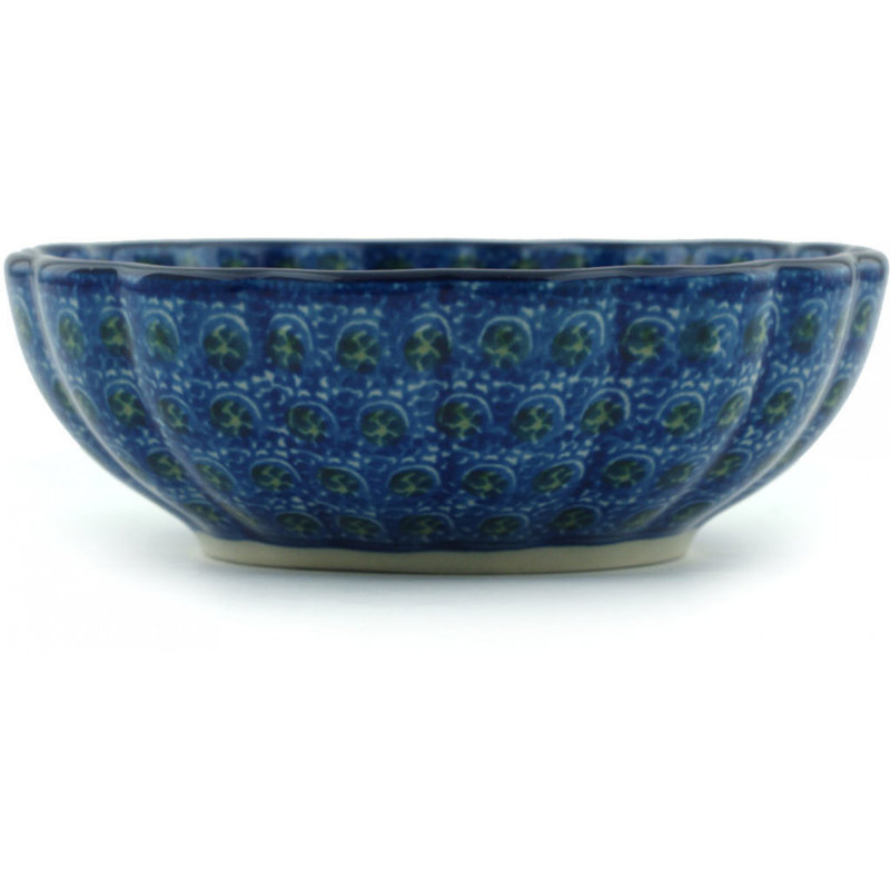 Polish Pottery Stoneware 9 oz Salad Bowl