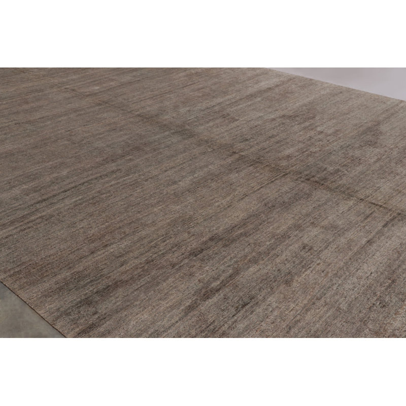 Textural Hand Knotted Area Rug