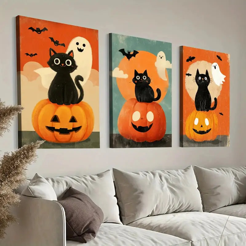 3 Piece Wrapped Canvas Painting
