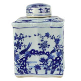 Handcrafted Porcelain China Ginger Jar