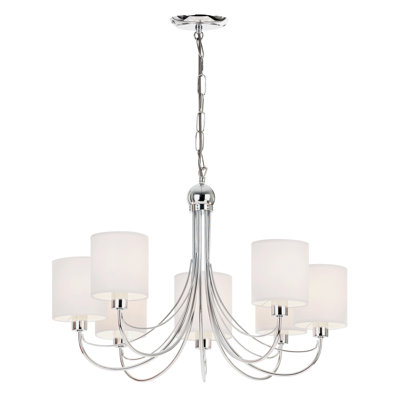 Sigourney 7 - Light Shaded Chandelier