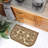 Chamroeun Home Decor Luxury Non-Slip Rubber Backing Safety Ultra Water Absorbent Soft Durable Woven Runner Area Carpet Floor Area Mat Indoor Interior Jacquard Decorative Kitchen Rug, Taupe Maple Leaves Design 2 Pieces Set-128678041