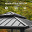 8 pi L 6 pi. D Pavillon de jardin en aluminium-90580270-90580307